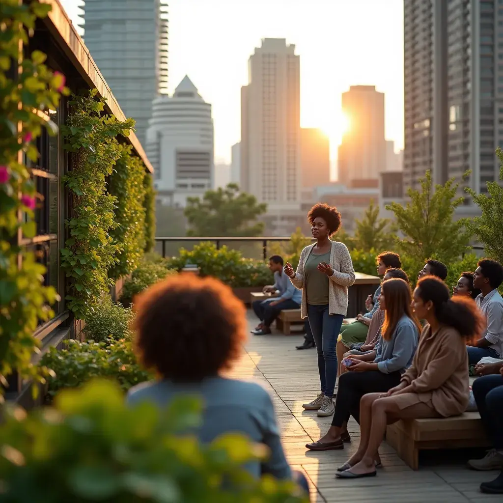 Wind turbines spinning in a vast Canadian field, demonstrating sustainable energy generation.